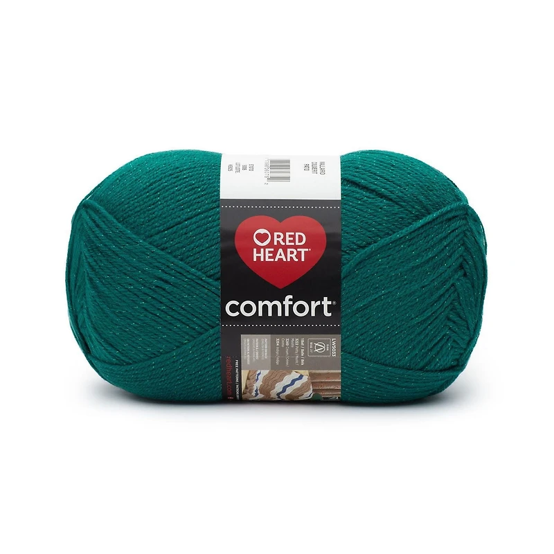 Red Heart® Comfort® Yarn, Shimmer, Acrylic #4 Medium, 12oz/340g, 649 Yards