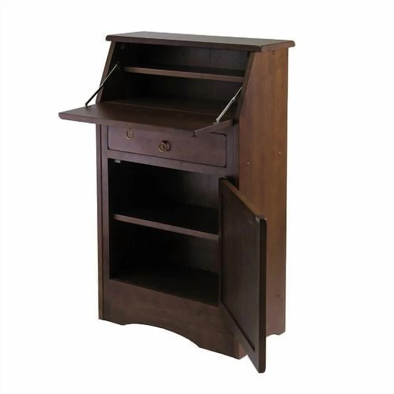 Winsome - Regalia Secretary Desk Walnut Finish