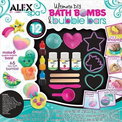 Alex SPA DIY Bubble Bar and Bath Bombs