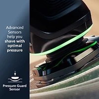 Rasoir électrique Philips de série 9000 utilisable sur peau sèche ou humide, bleu glace, S9982/50