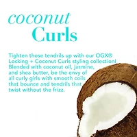 OGX boucles à la noix de coco + desaltérant Beurre hydration