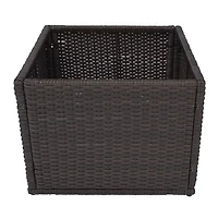 Canadian Spa Co. Jardinière Droite - Mobilier Entourant pour Spa Carré