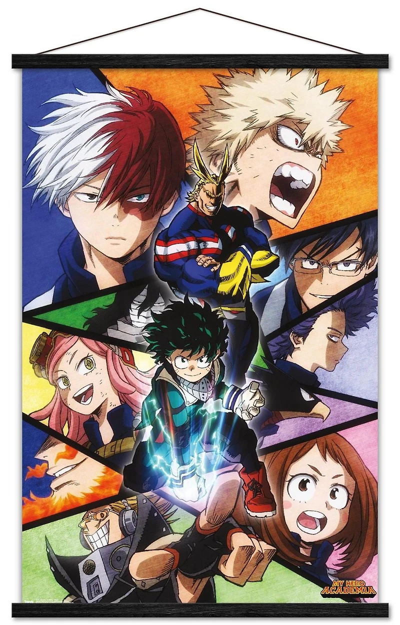 My Hero Academia - Faces Wall Poster