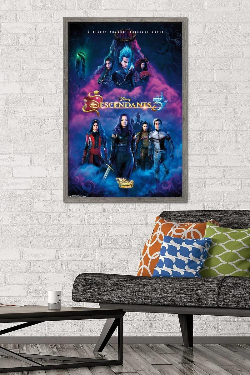Disney Descendants 3 - One Sheet Wall Poster, 22.375" x 34"