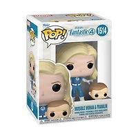 Funko Pop! & Buddy Marvel: Invisible Woman & Franklin (Fantastic Four: First Steps) Vinyl Bobblehead