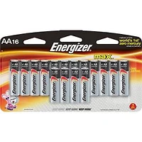 Energizer MAX AA Batteries (16 Pack), Double A Alkaline Batteries
