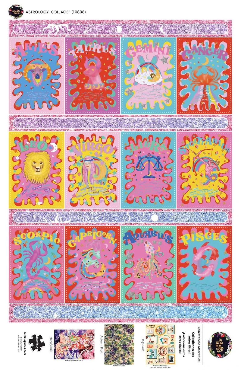 Buffalo Games – Contemporary Art series - Astrology Collage - 1000 Piece Jigsaw Puzzle