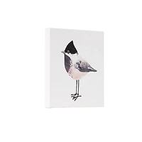 Toile embellie oiseau 15,2 cm L x 15,2 cm H