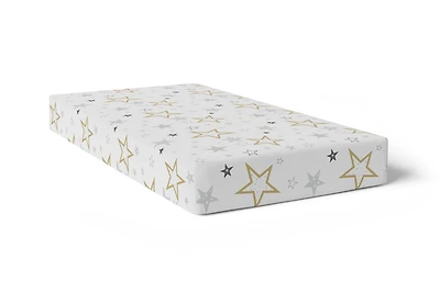 KU Drap contour pour lit de bébé Étoiles