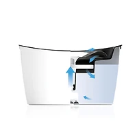 Abreuvoir pour chiens Cascade Zeus, acier inoxydable, 6 L,