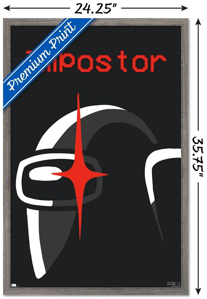 Among Us - Impostor Wall Poster, 22.375" x 34"