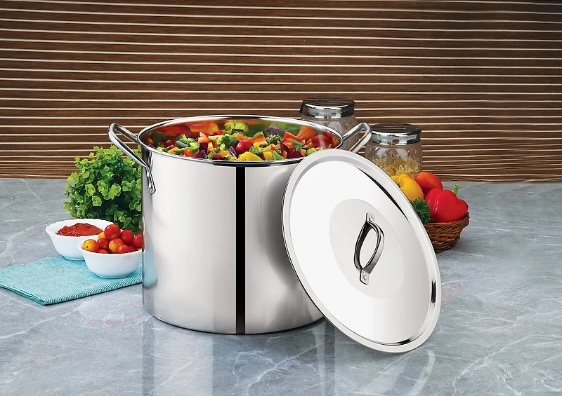 MAINSTAYS PL MS SS 20QT Stock Pot