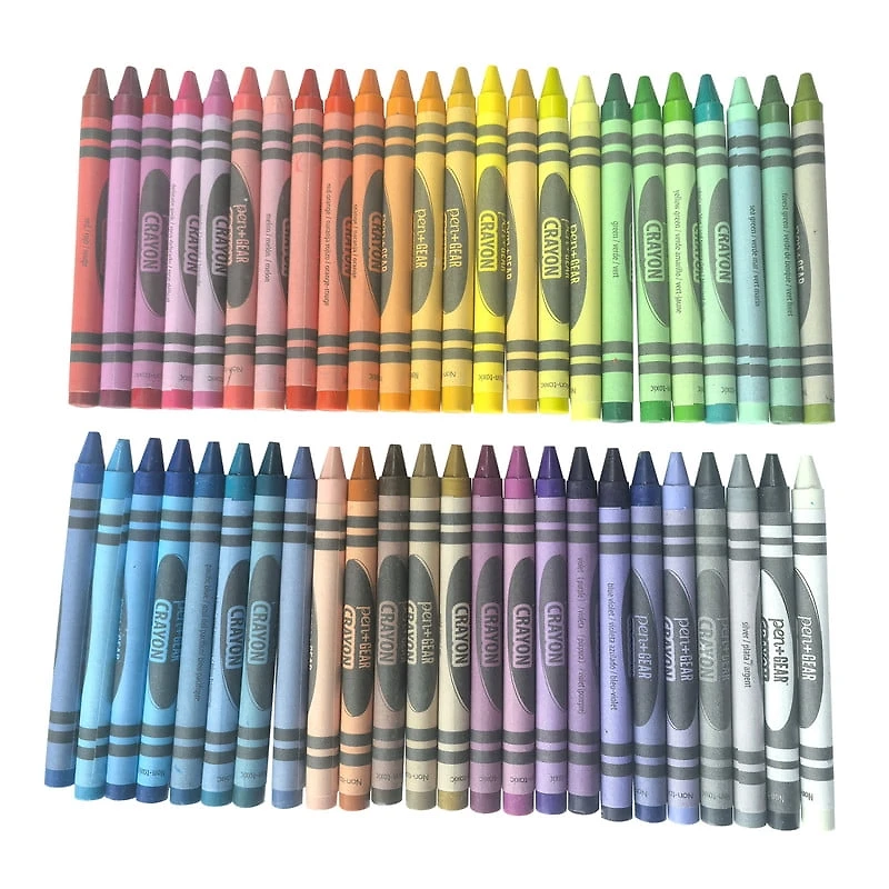 Pen + Gear Lot de 48 crayons dans une boîte en carton – Non toxiques, couleurs vives, fournitures scolaires et artistiques