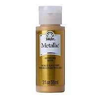 Folkart Metallic Acrylic Paint Pure Gold, FolkArt Metallic Paint