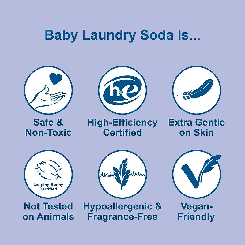 Nellie's Baby Laundry Soda (1100 Loads)
