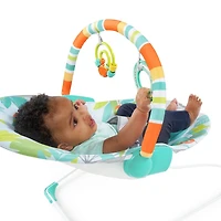 Bright Starts Rainforest Vibes Vibrating Bouncer, 0 - 6 months