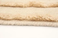 ECARPETGALLERY Tapis Fait à la Main pour Salon, Salle à Manger et Chambre à Coucher <br>Texturé Collection Cambridge 4'9" x 7'10" en Ivoire