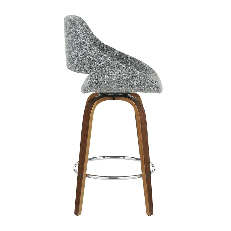 Tabouret de comptoir moderne milieu-du-siècle Fabrico de LumiSource