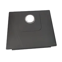 American Imaginations AI-29392 23 pouces Évier à lessive en nickel brossé approuvé par W CUPC avec finition en nickel brossé et calibre 18