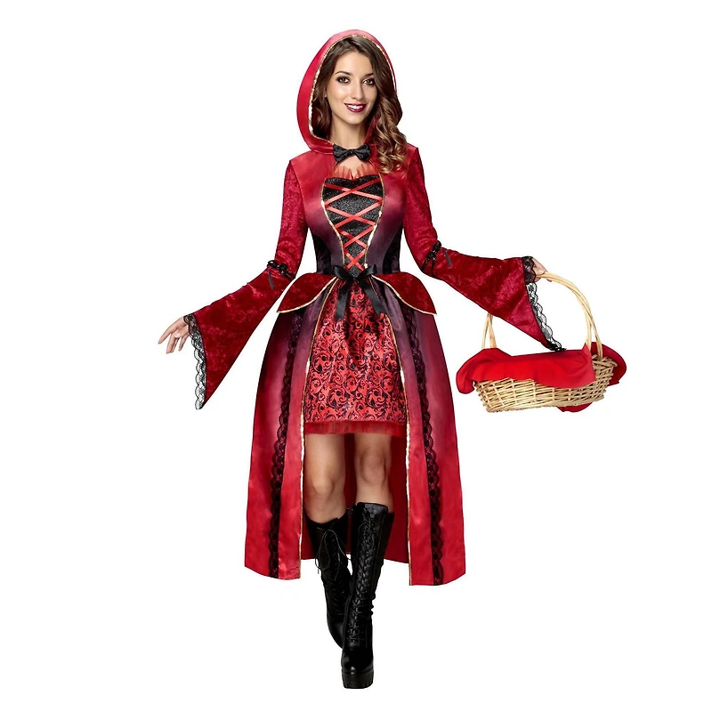 PARTYHOLIC RED RIDING HOOD COSTUME (MEDIUM)