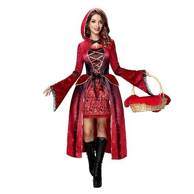 PARTYHOLIC RED RIDING HOOD COSTUME (MEDIUM)