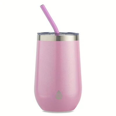 TAL 16OZ WINE TUMBLER BUBBLEGUM, TAL 16OZ WINE TUMBLER BUBBLEGUM