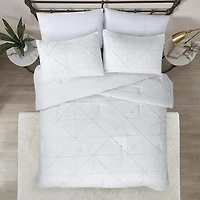 Ensemble d'édredon 3 pièces Hartford Pintuck