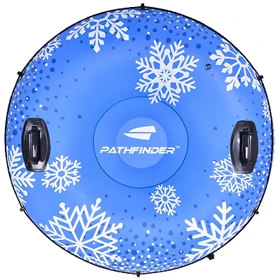 Pathfinder Large 49" heavy-duty snowflake snow tube for ages 14 years +