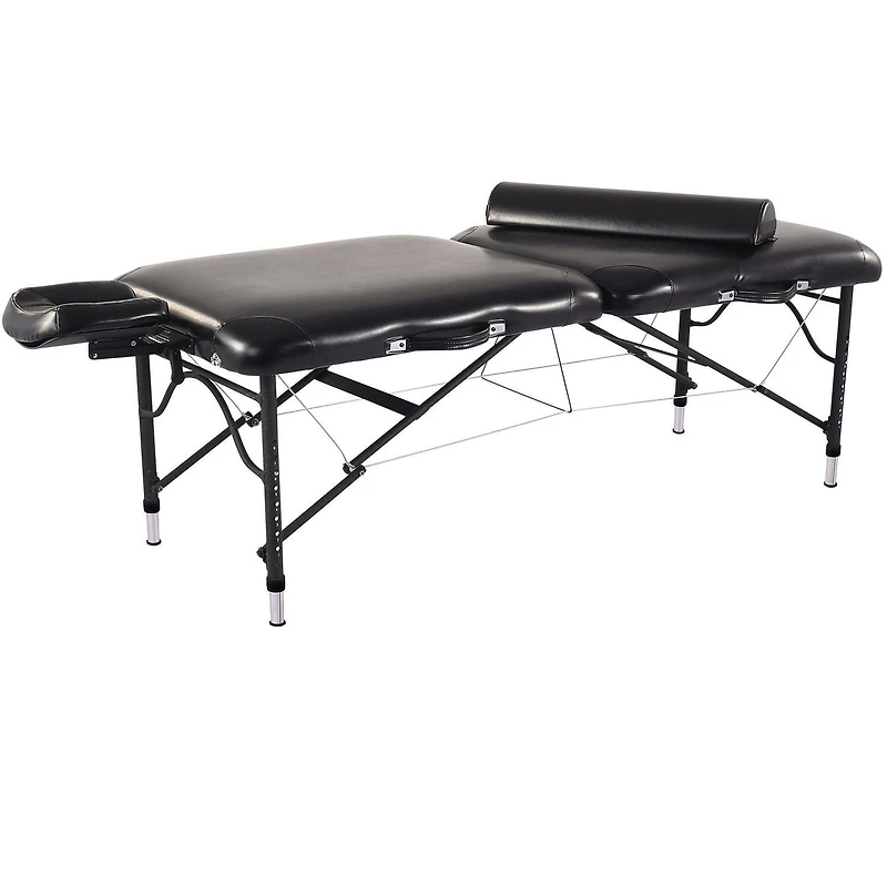 Table de massage portable Pro légère Master Massage 76 cm StratoMaster en Noir