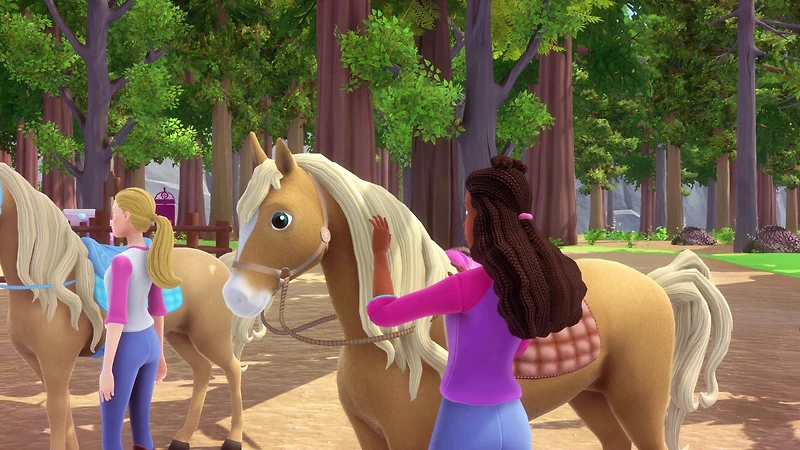 Jeu vidéo Barbie Horse Trails pour (PS4)
