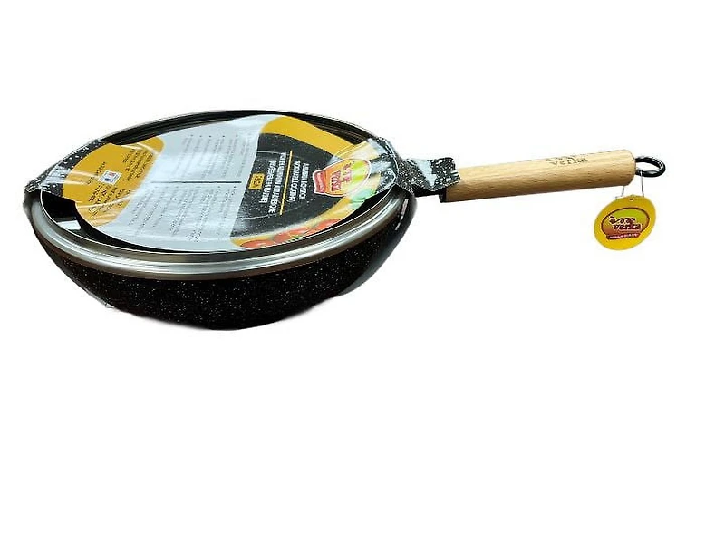 Wok antiadhésif en aluminium Verka (Karahi), 26cm