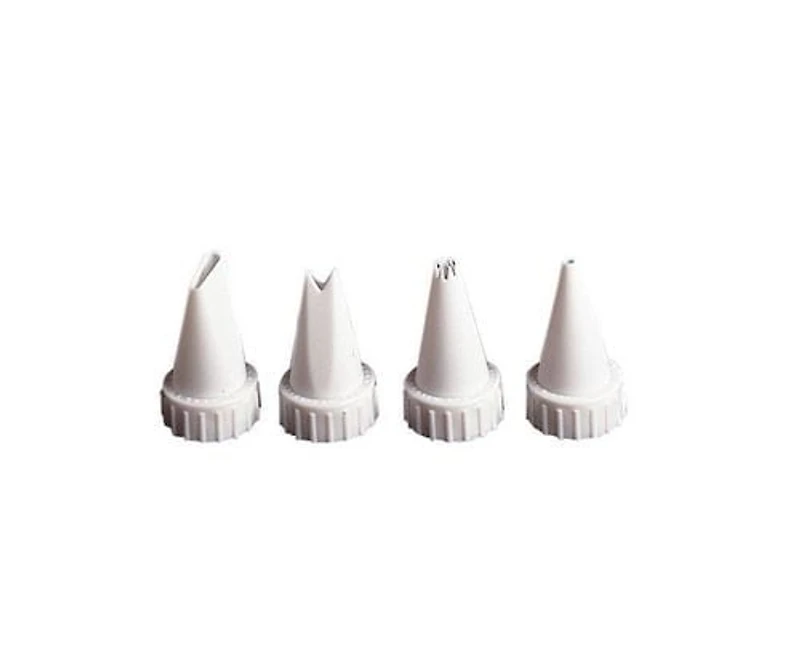 WILTON SET TIP 418-621 4S 1 U, Plastic Icing Tip Set
