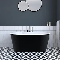 A&E Bath and  Shower Retro-BLK-KIT
