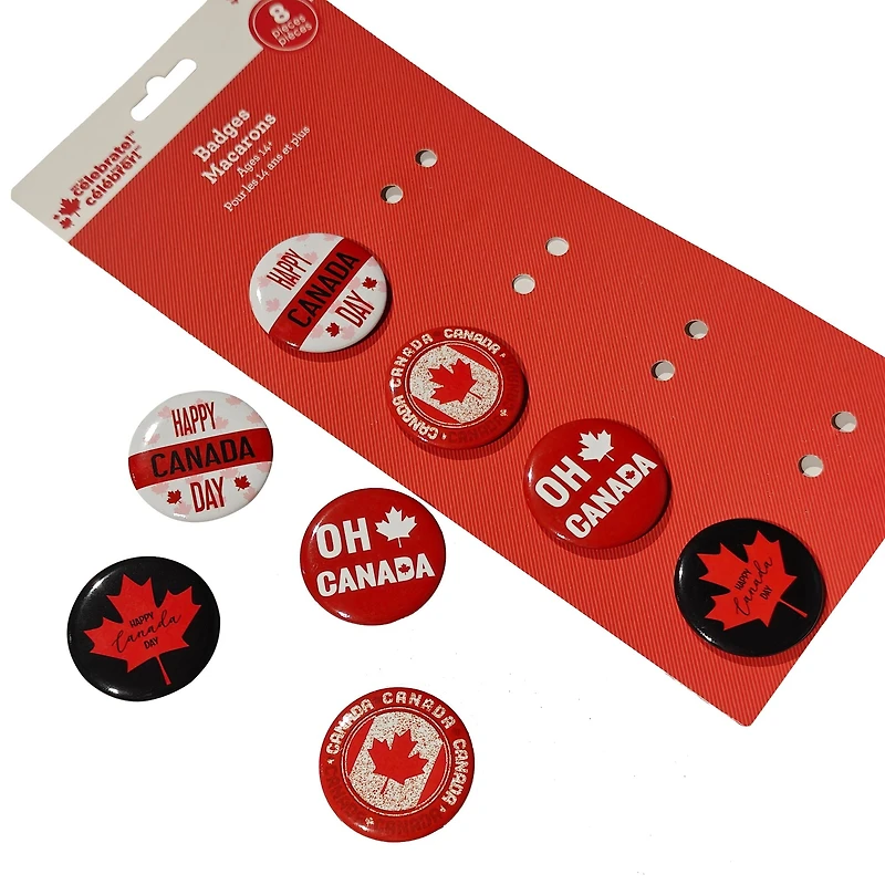 Way to celebrate 8PK petites Badges Colorées