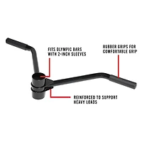 CAP Landmine T-Bar Row Platform & T-Bar Attachment Bundle