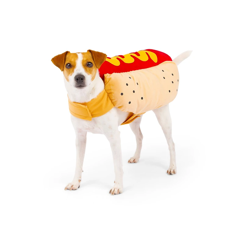 One Paw, Halloween costume de chien hot-dog, amusant et confortable, plusieurs tailles Le costume Hotdog pour chien