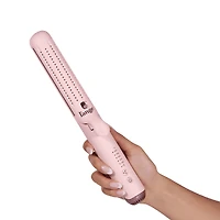 L'ange Hair Le Duo Styler à Flux d’Air 360° | Fer à Friser et Fer Plat en Titane 2 en 1