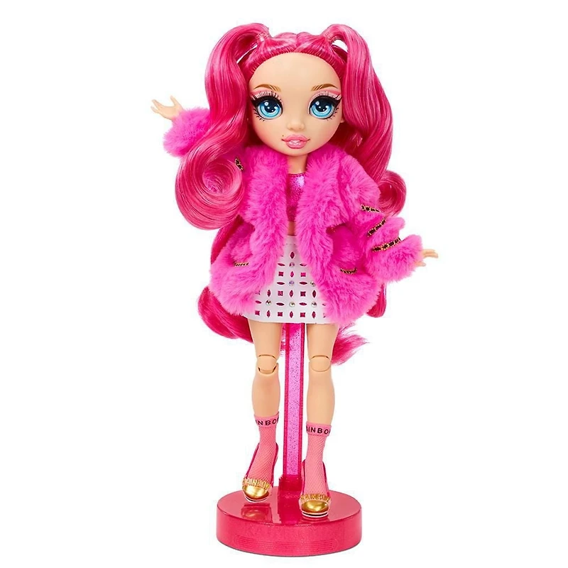 Rainbow High Stella Monroe – Fuchsia (Hot Pink) Fashion Doll with 2 Complete Mix & Match Outfits