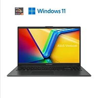 Asus Vivobook Go 15 15.6' FHD Laptop, AMD Ryzen 3 7320U, 8GB LPDDR5, 256GB SSD, AMD Radeon Graphics 8 Go, 256 Go, carte graphique AMD Radeon