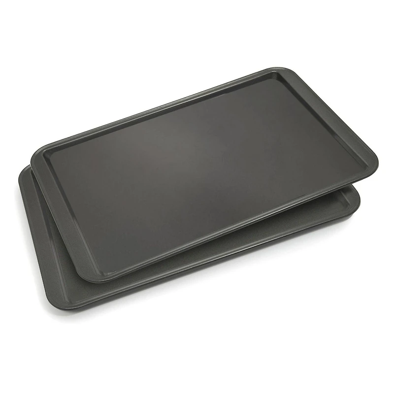 Pillsbury 2pc cookie sheet set , 15" x10", 2-Pack Med Cookie Sheet