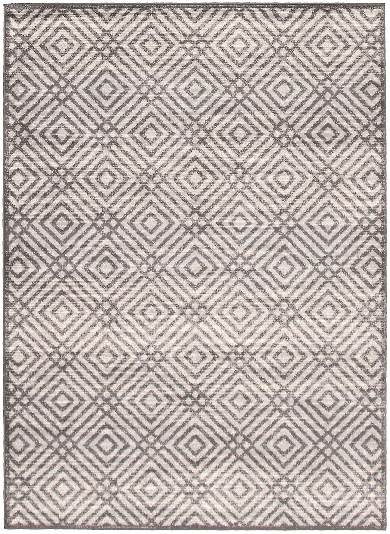 ECARPET Area Rug for Living Room, Geometric Indoor Carpet Ember Collection