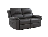 K-Living Danica high-grade Leather Power Recliner 3PCS Sofa Set in Brown with USB Outlet and Wireless Charger