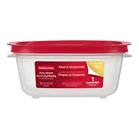 Contenant alimentaire rectangulaire Stockagefacile de 5,26 tasses de Rubbermaid avec couvercle