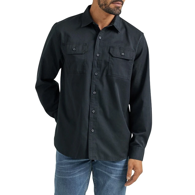 Chemise Twill à manches longues Wrangler