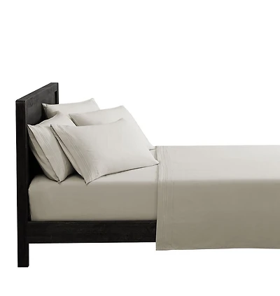 Ensemble de draps luxueux brodés ultra doux de 6 pièces hometrends Taille : 1 place/très grand