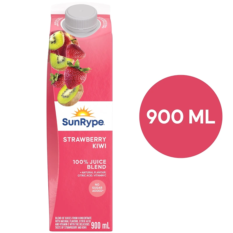 SunRype Strawberry Kiwi Juice 900ML