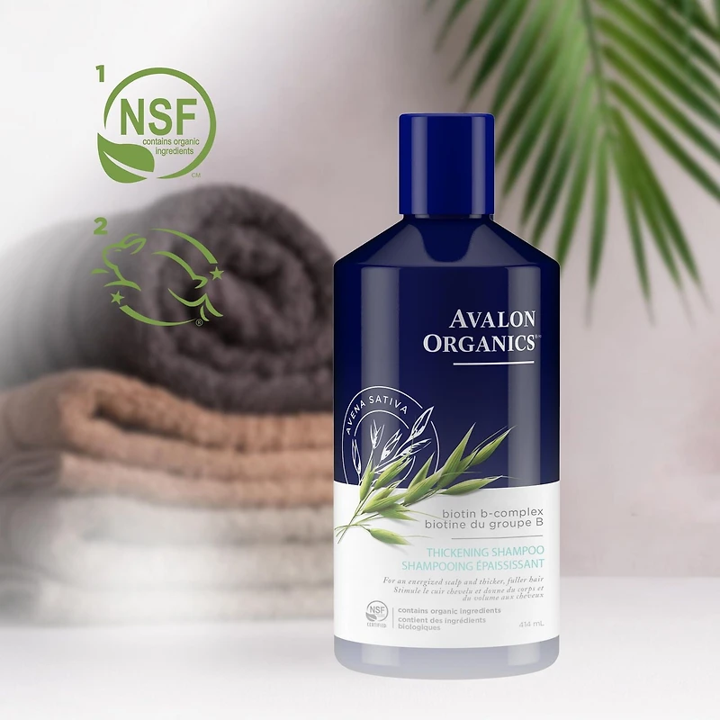Avalon Organics Biotin B-Complex Thickening Shampoo