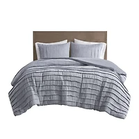 Beautyrest Maddox 3 Piece Oversized Duvet Cover Set