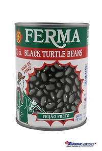 Haricots noirs ferma vendre la quantité 540ml