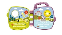 Fisher-Price Purple Monkey Musical Storybook Toy for Baby & Toddler with Lights & Sounds, FISHER PRICE FP PURPLE MONKEY BK